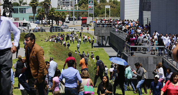 Poblanos ven positivo simulacro a un año del 19 de septiembre