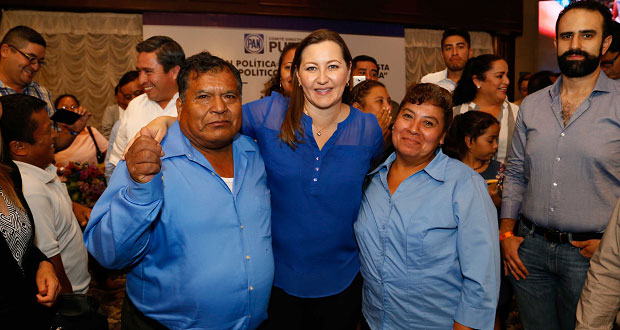 PAN debe garantizar gobiernos transparentes a poblanos: Martha Erika