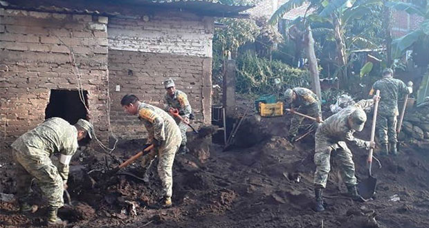Suman 7 muertos y 8 desaparecidos por tromba en Peribán, Michoacán