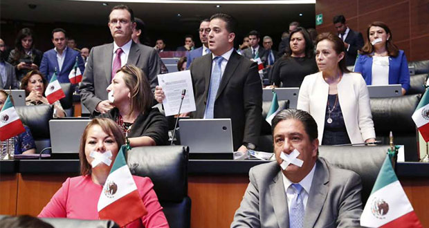 PAN y PRI abandonan Senado en protesta por “mordaza” de Morena
