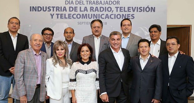 Gali reconoce a gremio de radio, televisión y telecomunicaciones