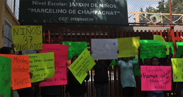 Acusan abuso sexual contra 37 niños en kínder de CDMX