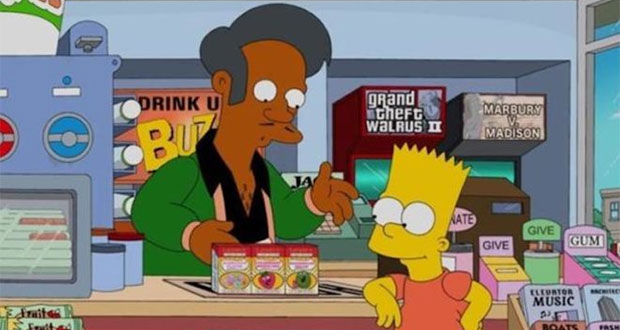 Por críticas sobre racismo, Apu ya no aparecería en Los Simpsons