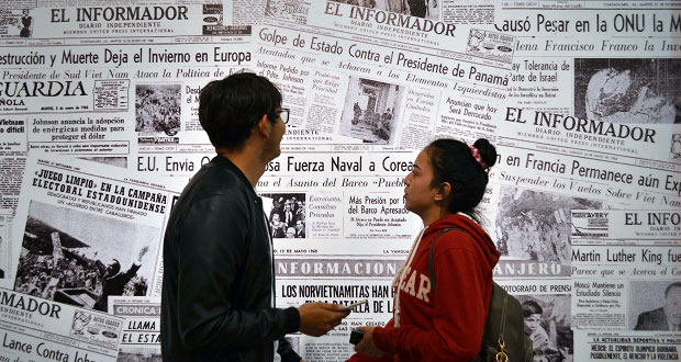 En CCU de BUAP, exponen testimonios de movimientos de 1968