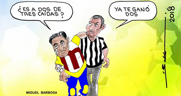 Caricatura: ¿La tercera es la vencida para Barbosa?