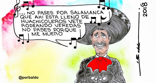 Caricatura: Salamanca y su huachicol