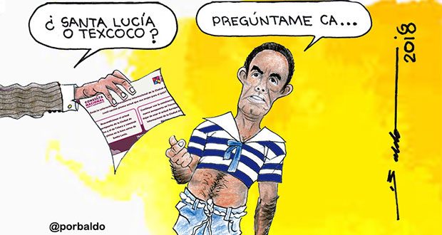 Caricatura: ¿Y dónde quedará el NAIM?