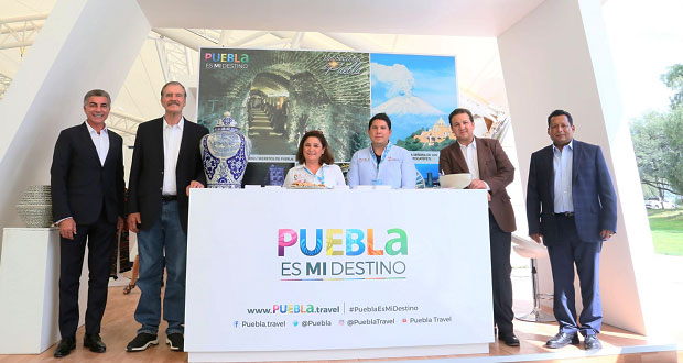 Puebla expone riqueza cultural en cumbre global de negocios