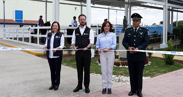 DIF municipal entrega rehabilitación de áreas de equinoterapia