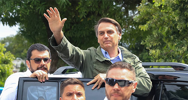 Bolsonaro gana presidencia de Brasil con 55.5 por ciento de votos