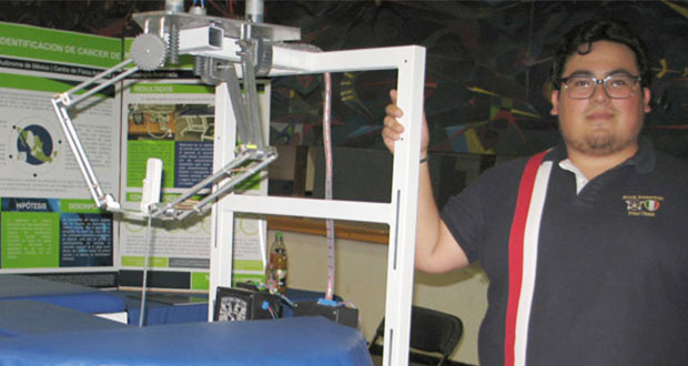 En Abu Dabi, alumno de UNAM competirá con robot que detecta cáncer