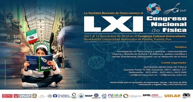 BUAP, sede de congresos nacional y latinoamericano de física