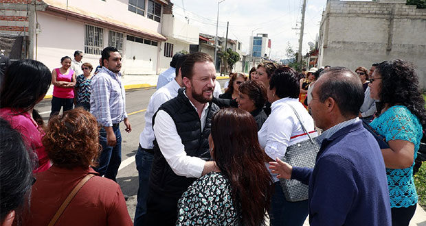 Ayuntamiento pavimenta tres calles en colonia Satélite Magisterial