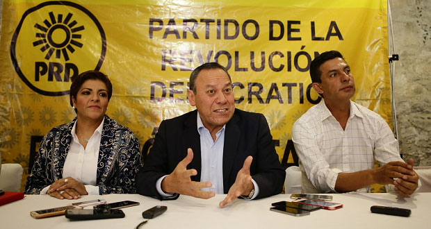 Zambrano afirma que PRD dio a Martha Erika votos con los que ganó