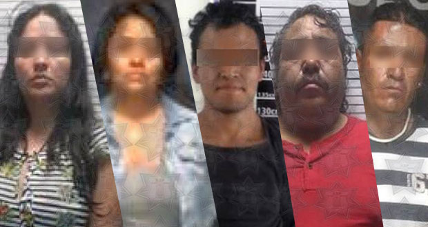 Detienen a 7 por diferentes delitos en 4 colonias de Puebla capital