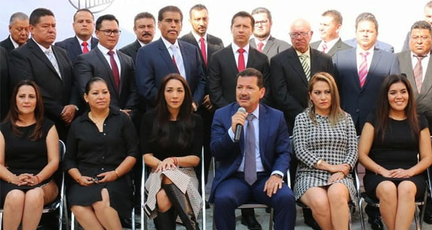 Alcalde electo de San Pedro presenta imagen y gabinete de gobierno