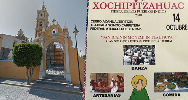 En Tlaxcalancingo, realizarán Xochipitzahuac “fiesta de los pueblos indios”