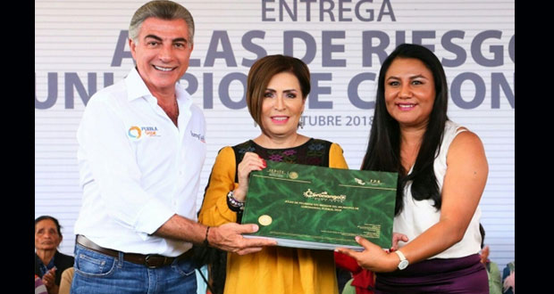 Gali y Sedatu entregan Atlas de Riesgos a Comuna de Coronango