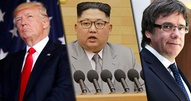 Trump, Kim Jong-un y Puigdemont, nominados al Nobel de la Paz: Times