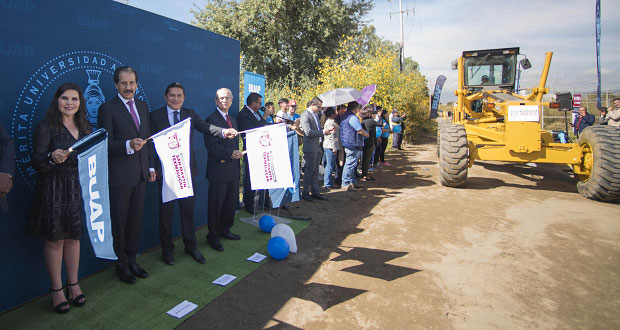 Arrancan obras para infraestructura en prepa de BUAP en San Martín