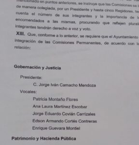 Morena-PT-PES presiden 73% de comisiones; Hacienda y Gobernación entre ellas