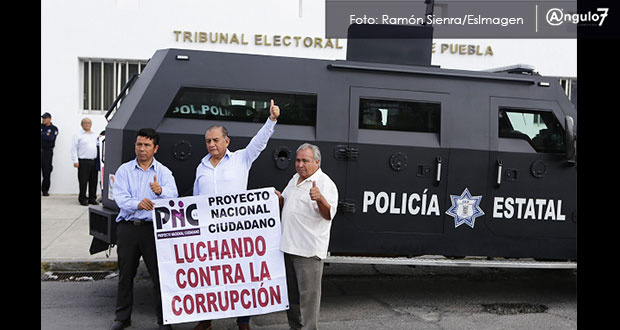 Clausuran simbólicamente el TEEP y exigen imparcialidad en fallo de elección