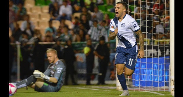 Club Puebla golea a León y sueña con liguilla