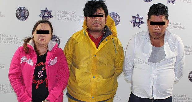 Detienen a tres por venta de gas en Minerales del Sur