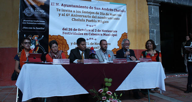 Con conferencias y cine, San Andrés Cholula celebrará Día de Muertos