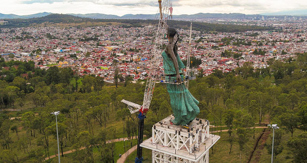 Con estatua “La Victoria”, resaltarán respuesta ciudadana en 19-S