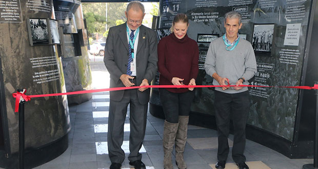 Inauguran exposición sobre memoria y tolerancia en Ibero de Puebla