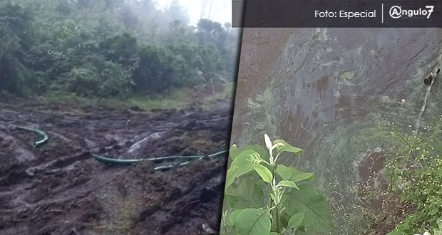 En horas, registran dos tomas clandestinas en Huauchinango y Texmelucan