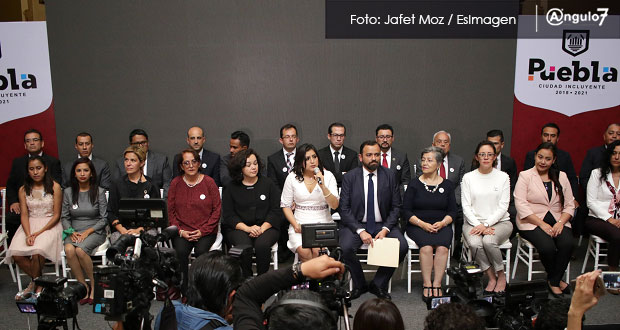Listo, el gabinete de Claudia Rivera; René Sánchez encabezará Gobernación