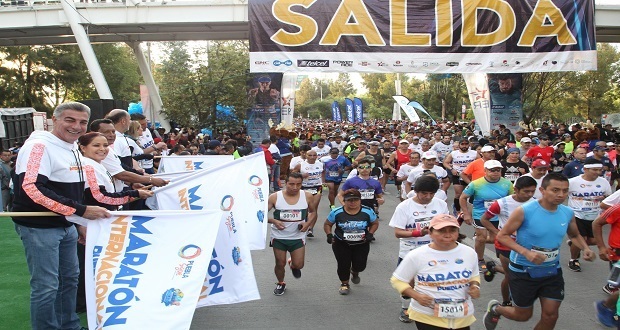 Con más de 30 mil participantes, arrancó el Maratón de Puebla