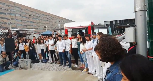 Alumnos de Ibero de Puebla exigen garantizar seguridad a universitarios