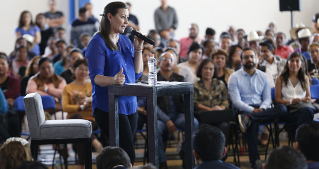 Martha Erika promete apoyar Villa Iluminada y turismo en Atlixco