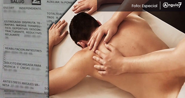Masajes antiestrés y scorts, algunos de los servicios en anuncios clasificados