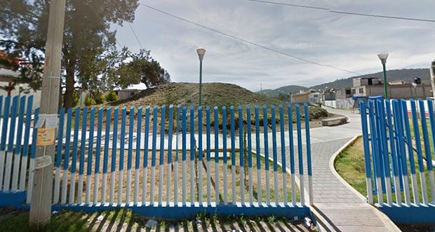 Edil de Amozoc niega haber permitido reconstruir escuela en parque