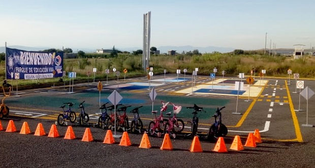 Gobierno estatal inaugura parque de educación vial en Atlixco