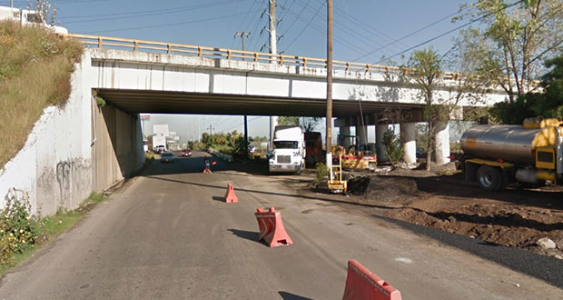 Gobierno de Puebla va por puente vehicular de periférico en autopista