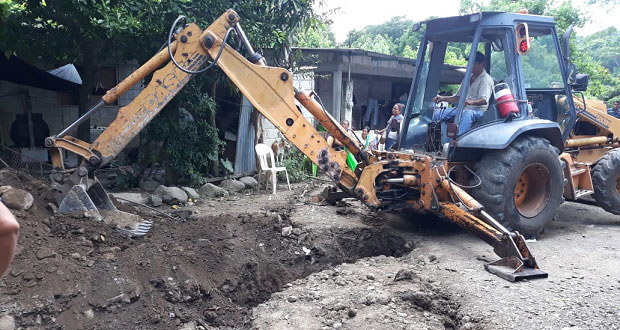 Instalarán red de drenaje en localidad de Venustiano Carranza