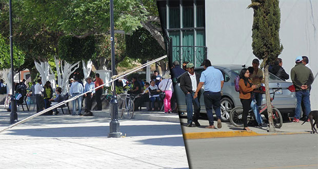 Edil de Amozoc retiene a 8 regidores que acusan nepotismo