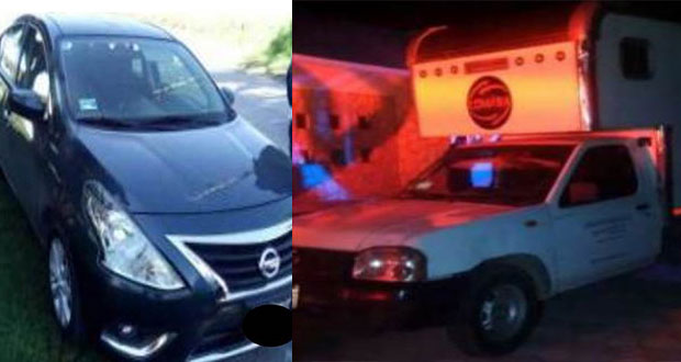 Policía estatal recupera 6 vehículos robados en tres municipios