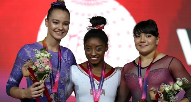Alexa Moreno gana 1ª medalla para México en Mundial de Gimnasia
