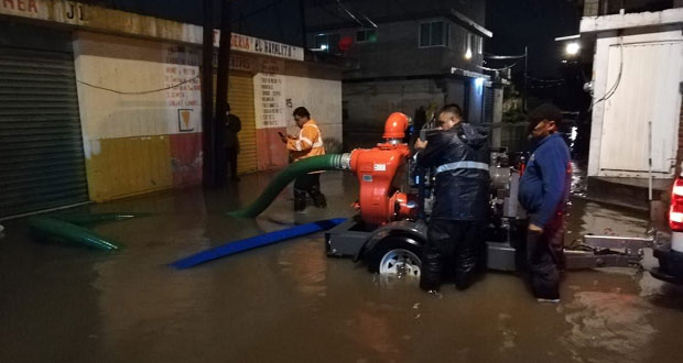 Ceaspue atiende a vecinos afectados por lluvias en Cuautlancingo