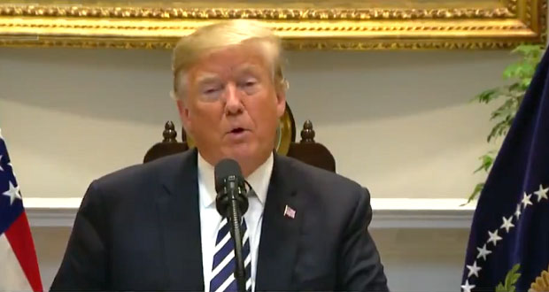 Trump recula: migrantes serían detenidos en frontera, no baleados