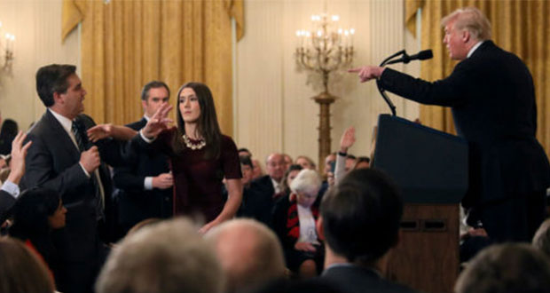 Casa Blanca desestima demanda de CNN por retirar acceso a periodista
