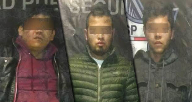 Aprehenden a tres señalados de secuestro exprés y robo en CH