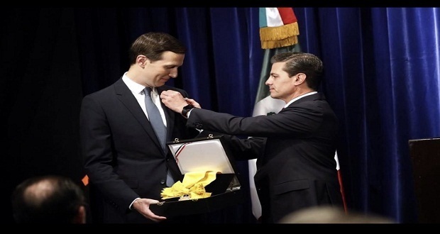 La última y nos vamos: EPN premia a yerno de Trump, pero recibe desdén