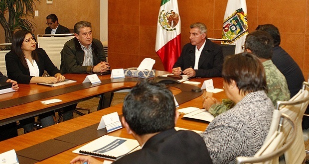 Se suma Rivera a reunión de Grupo Puebla Segura con Gali